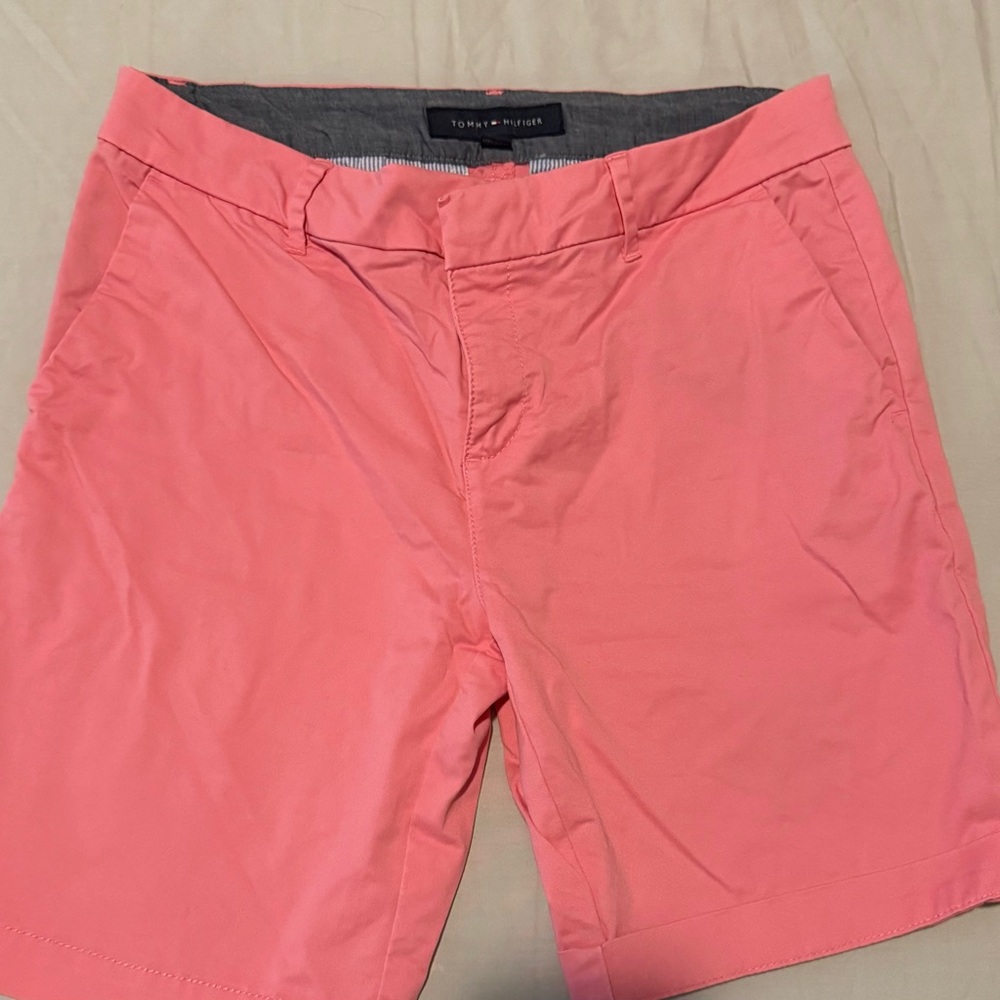 Tommy Hilfiger Coral Pink Chino Shorts